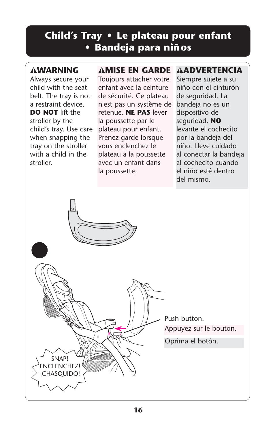Hilds s | Graco 1763285 User Manual | Page 16 / 32