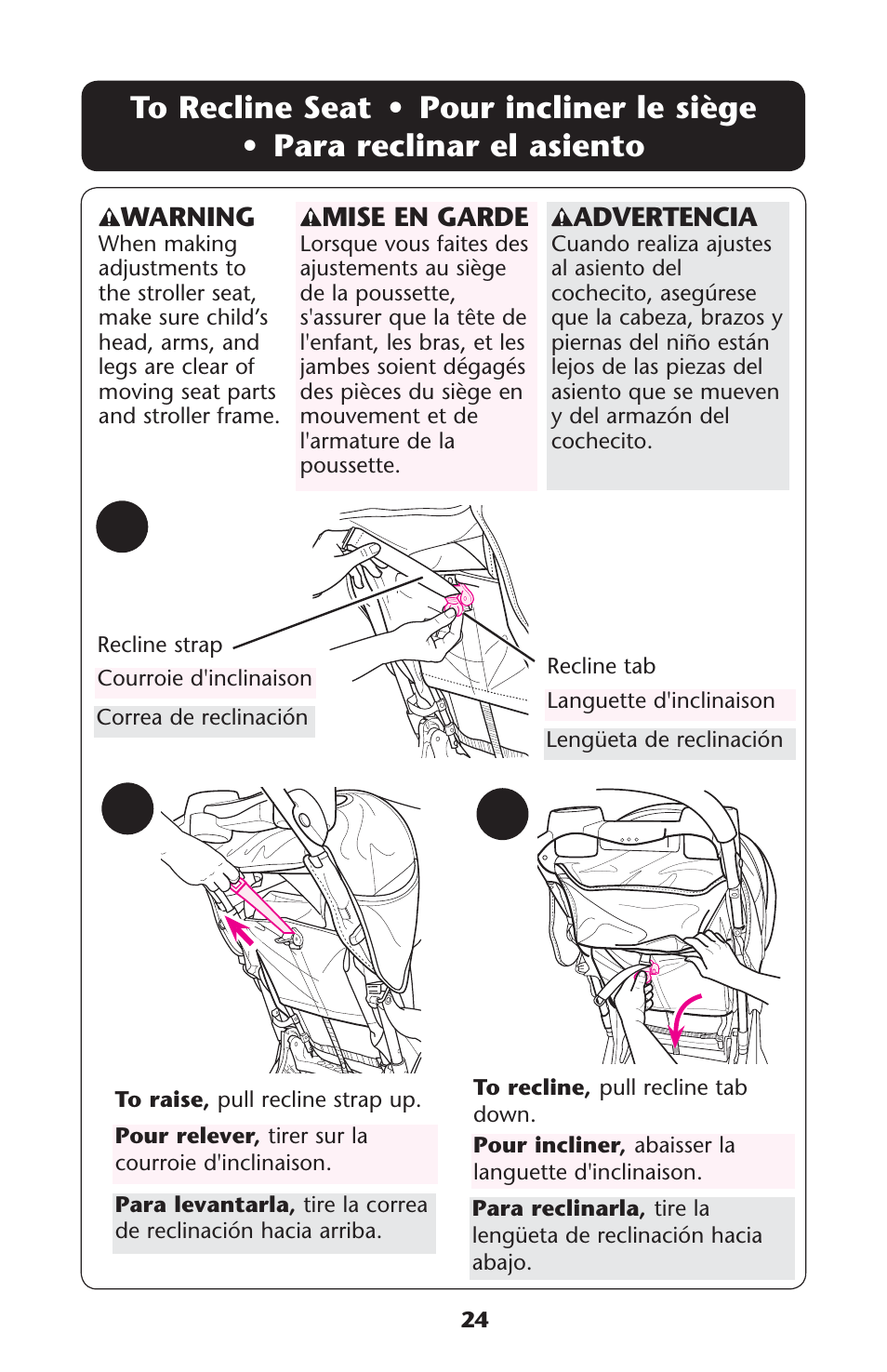 4o s | Graco 1763285 User Manual | Page 24 / 32