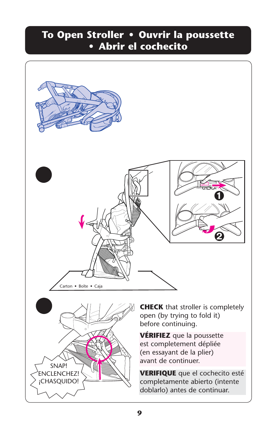 4o s | Graco 1763285 User Manual | Page 9 / 32