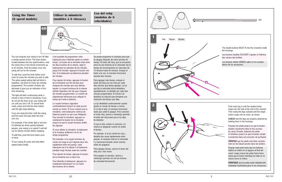 Graco 1423  EN User Manual | Page 5 / 23