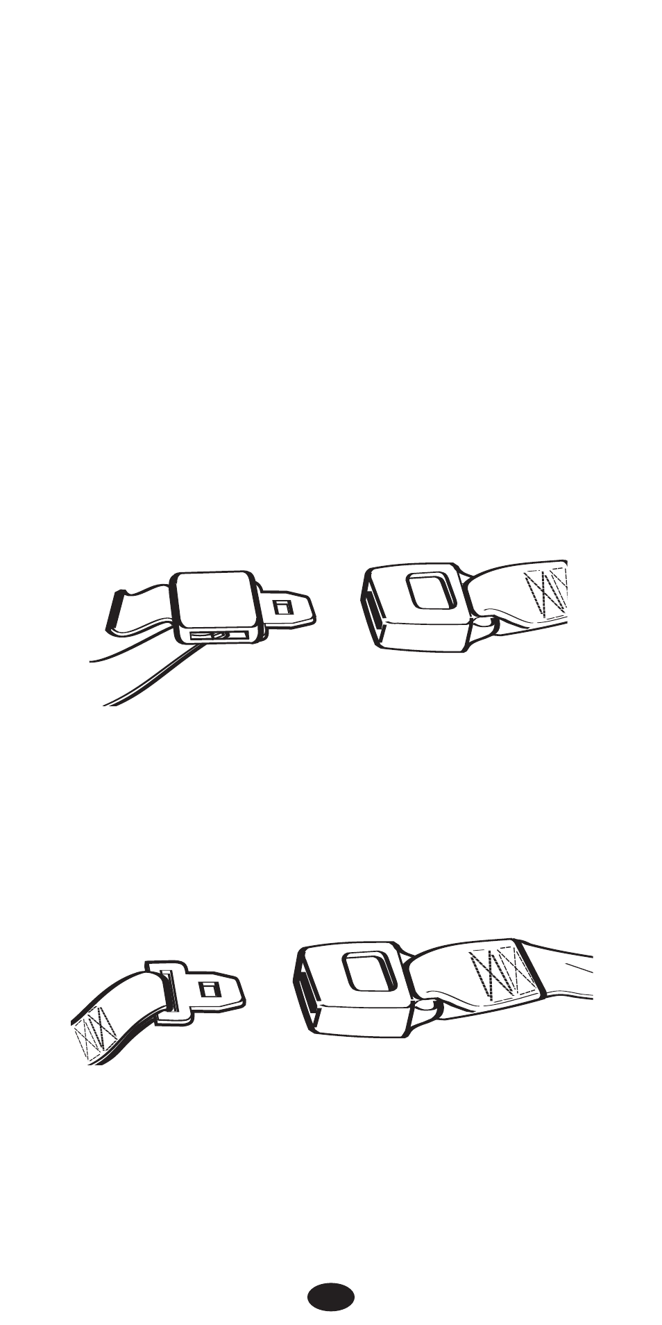 2 safe vehicle belt systems, For built-in harness only | Graco Seat/Booster Seat User Manual | Page 14 / 85