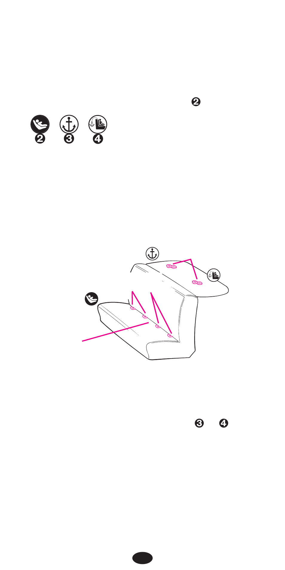 With latch, Лм н | Graco Seat/Booster Seat User Manual | Page 17 / 85
