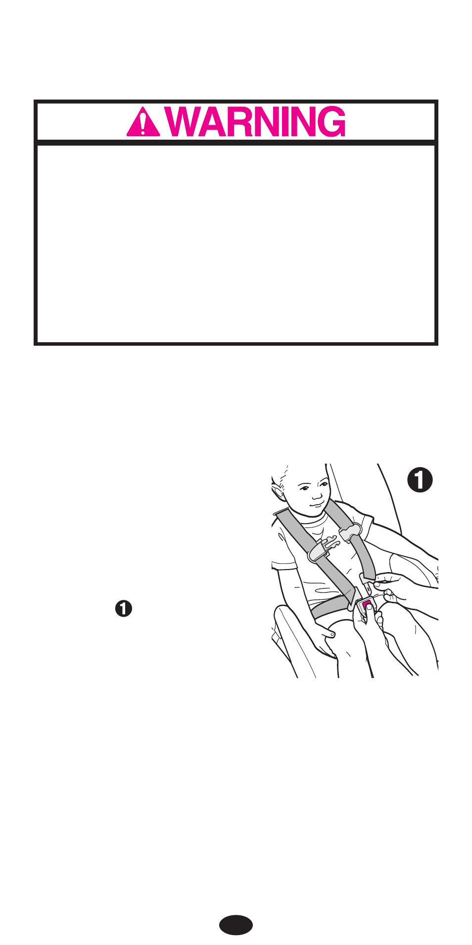 3 securing your child in the car seat | Graco Seat/Booster Seat User Manual | Page 26 / 85
