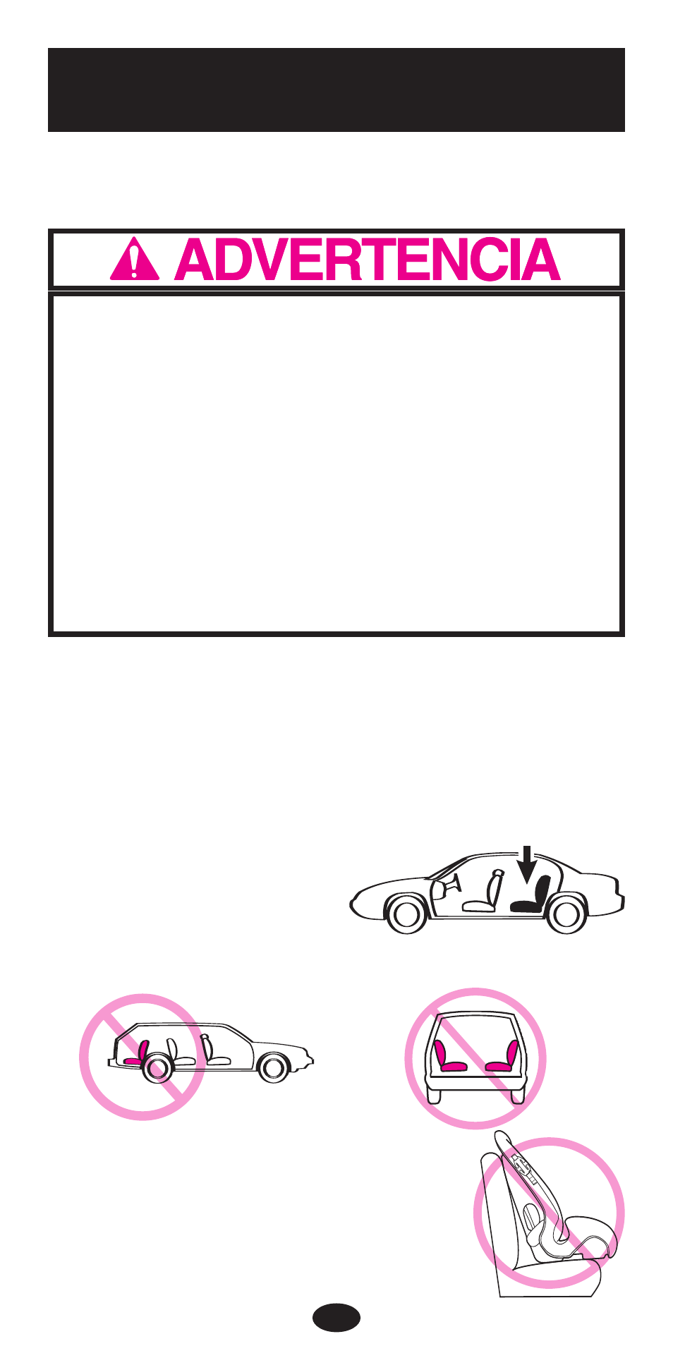 0 ubicación del asiento para automóvil, 1 requisitos del asiento del vehículo | Graco Seat/Booster Seat User Manual | Page 53 / 85