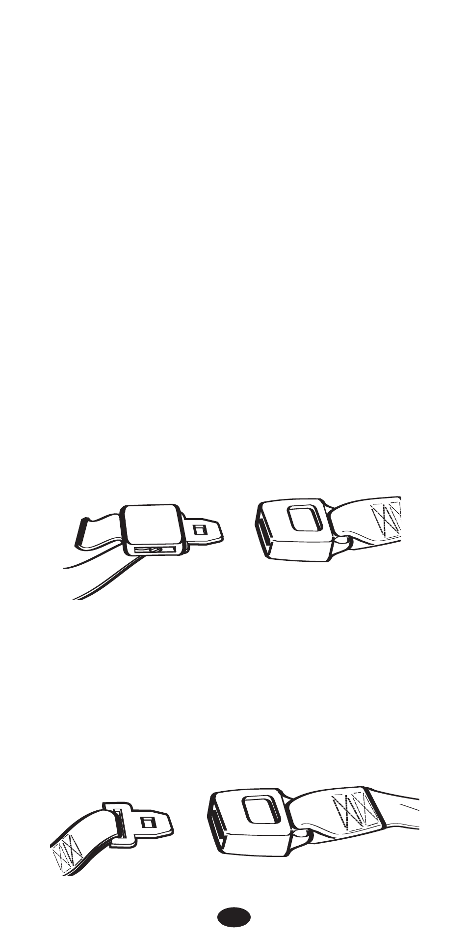 2 sistemas seguros de cinturones de vehículos, Para el arnés incorporado solamente | Graco Seat/Booster Seat User Manual | Page 56 / 85