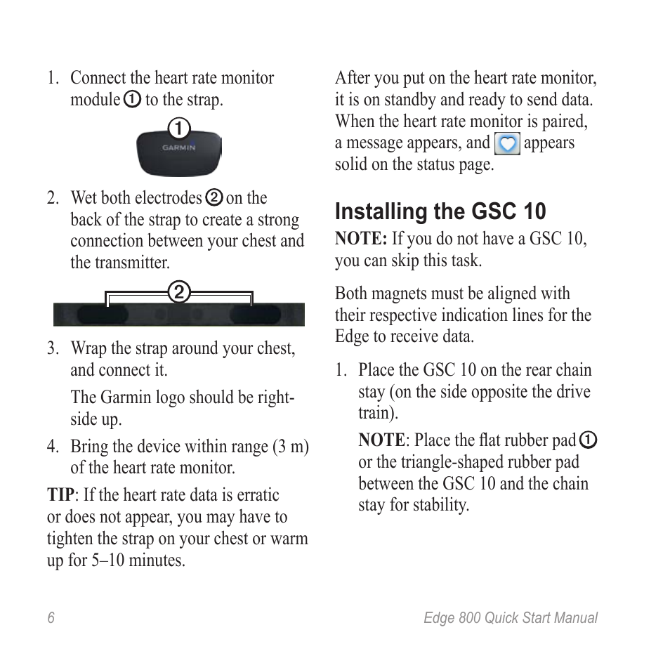 Installing the gsc 10 | Graco 800 User Manual | Page 8 / 16