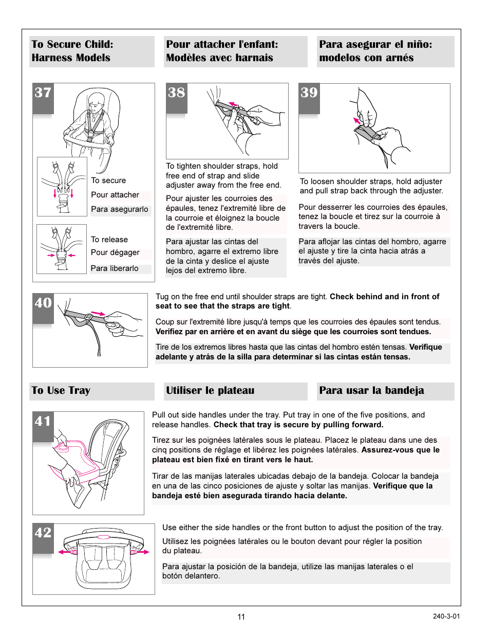 Graco 3645 User Manual | Page 11 / 16