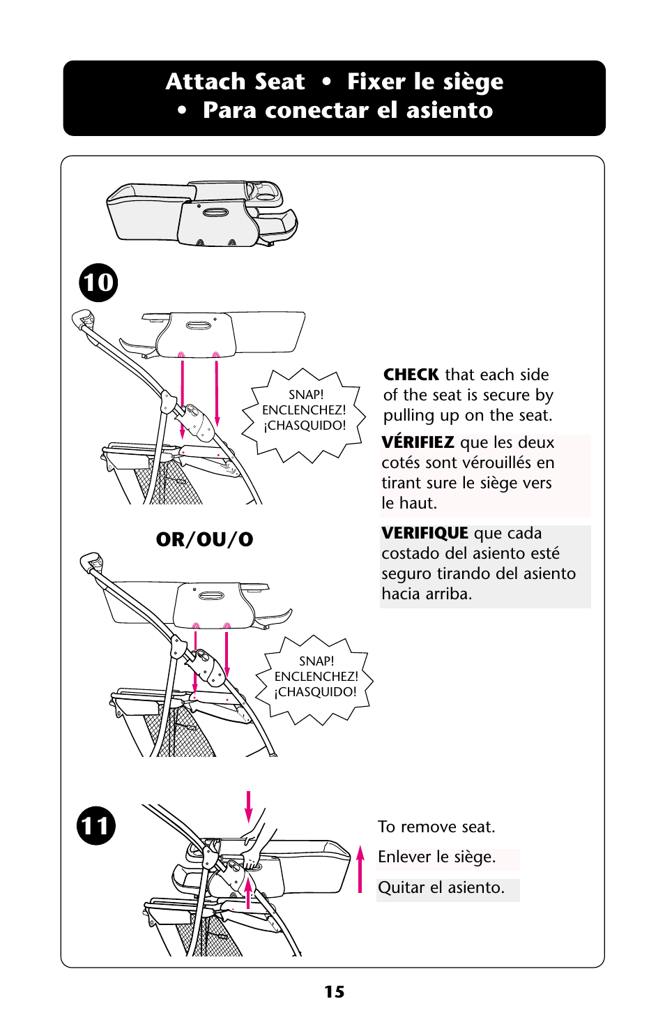 Or/ou/o | Graco ISPA108AA User Manual | Page 15 / 140