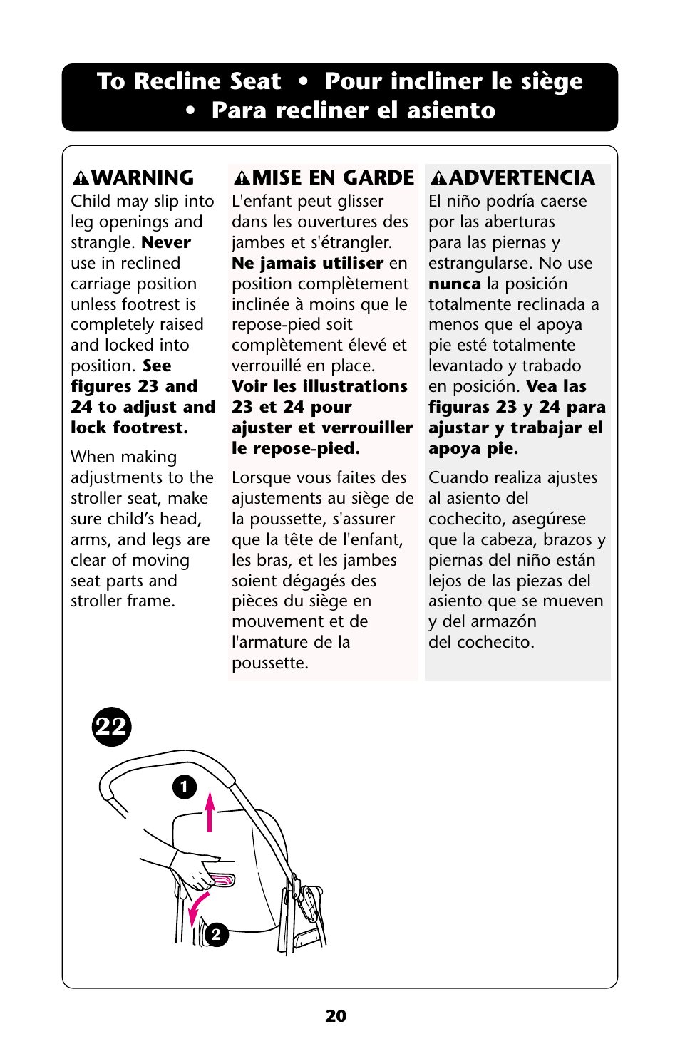 Graco ISPA108AA User Manual | Page 20 / 140