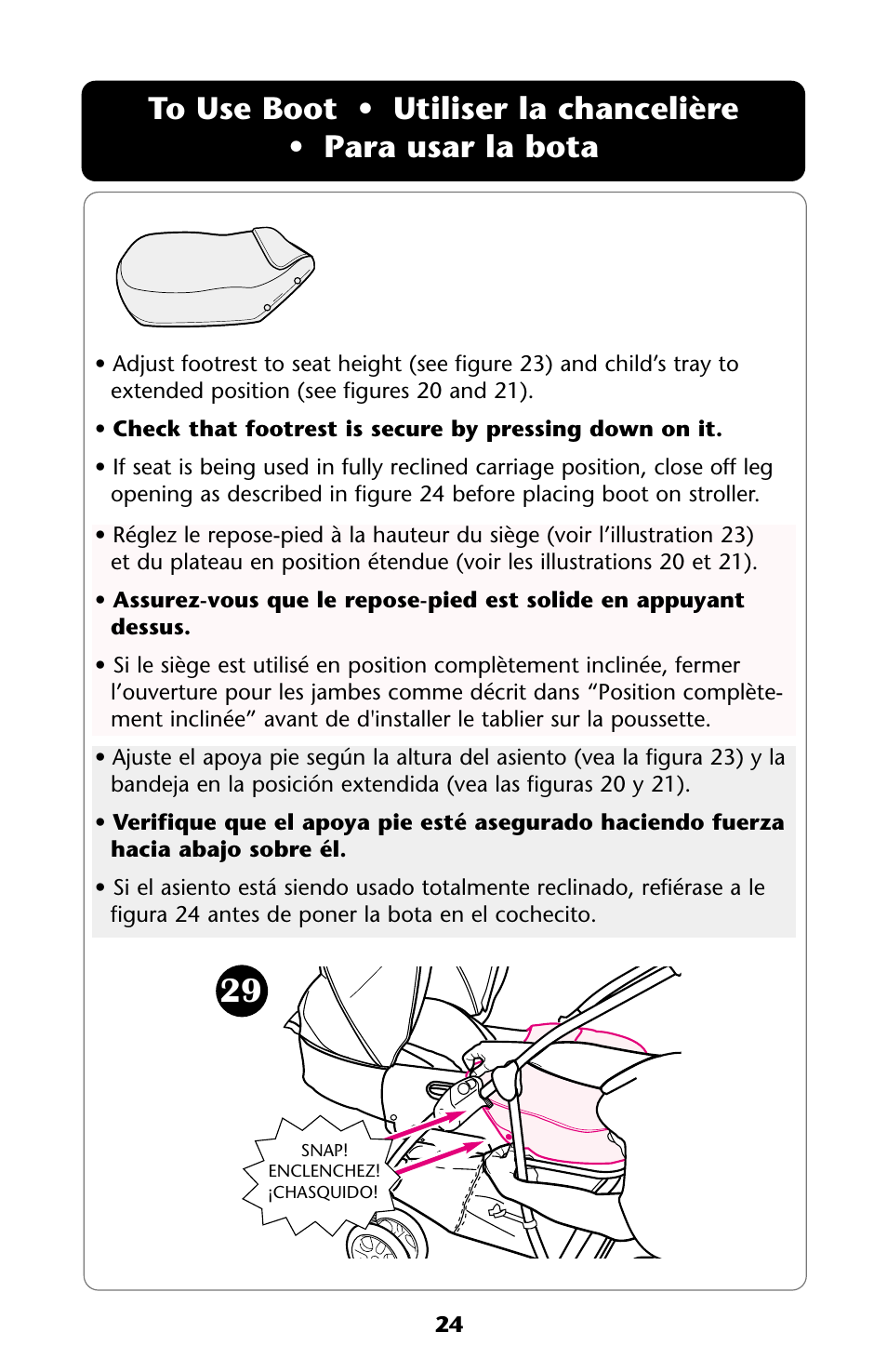 Graco ISPA108AA User Manual | Page 24 / 140