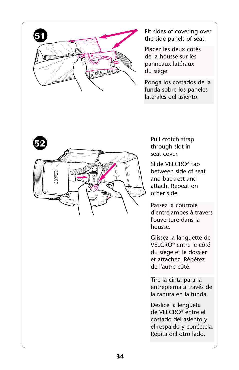 Graco ISPA108AA User Manual | Page 34 / 140