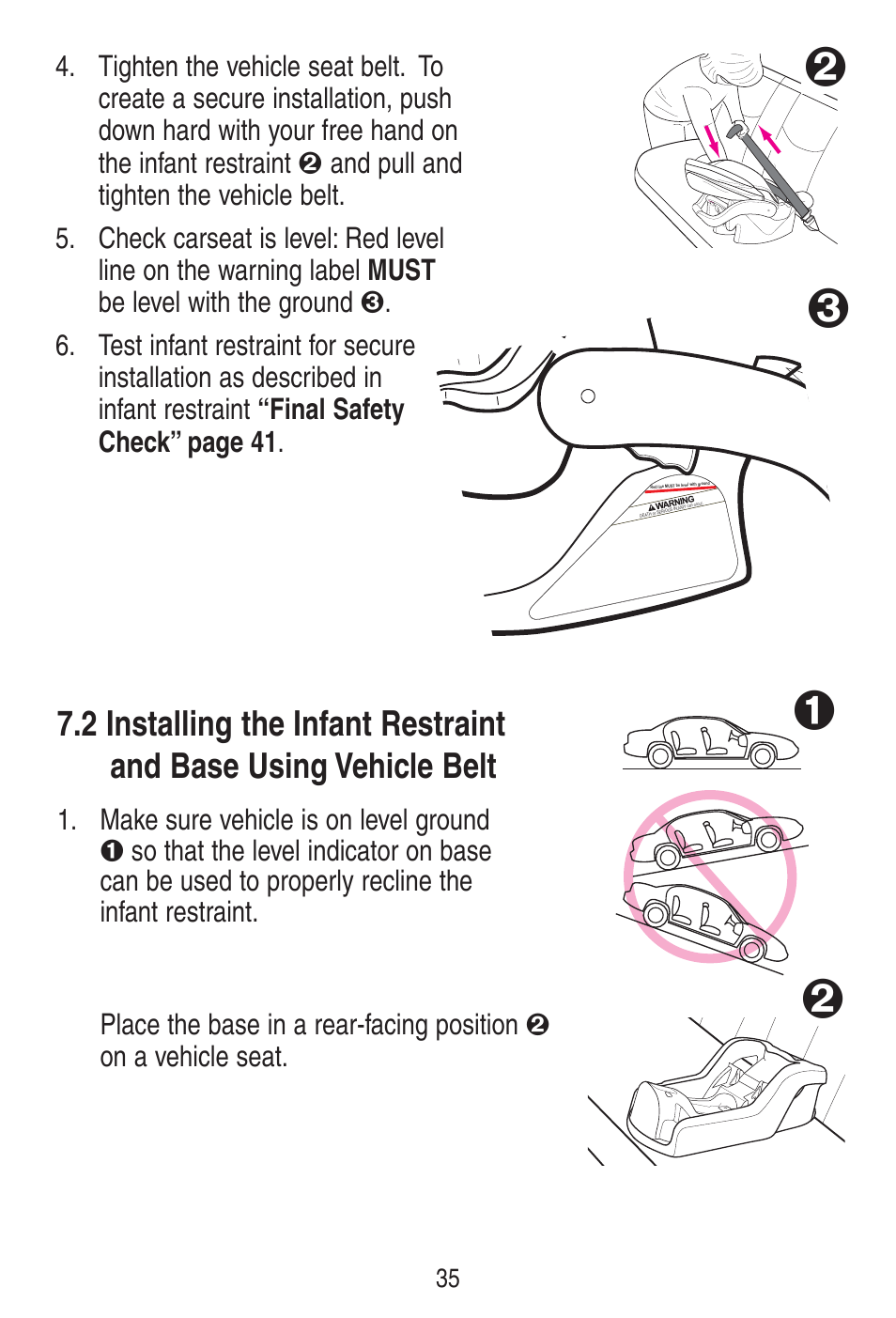 Graco SNUGRIDE 30 PD115793C User Manual | Page 35 / 88