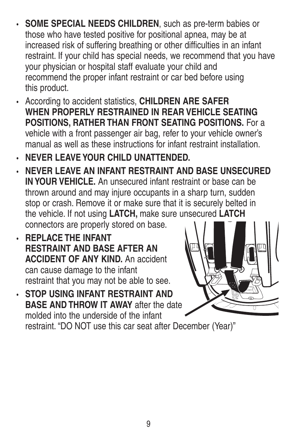 Graco SNUGRIDE 30 PD115793C User Manual | Page 9 / 88