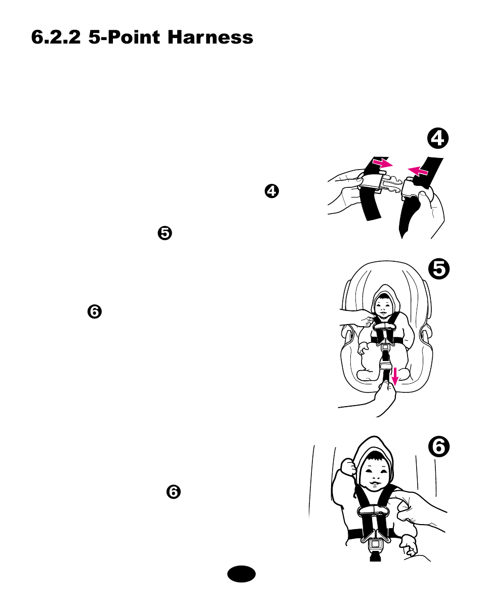 2 5-point harness | Graco ISPA135AB User Manual | Page 105 / 161
