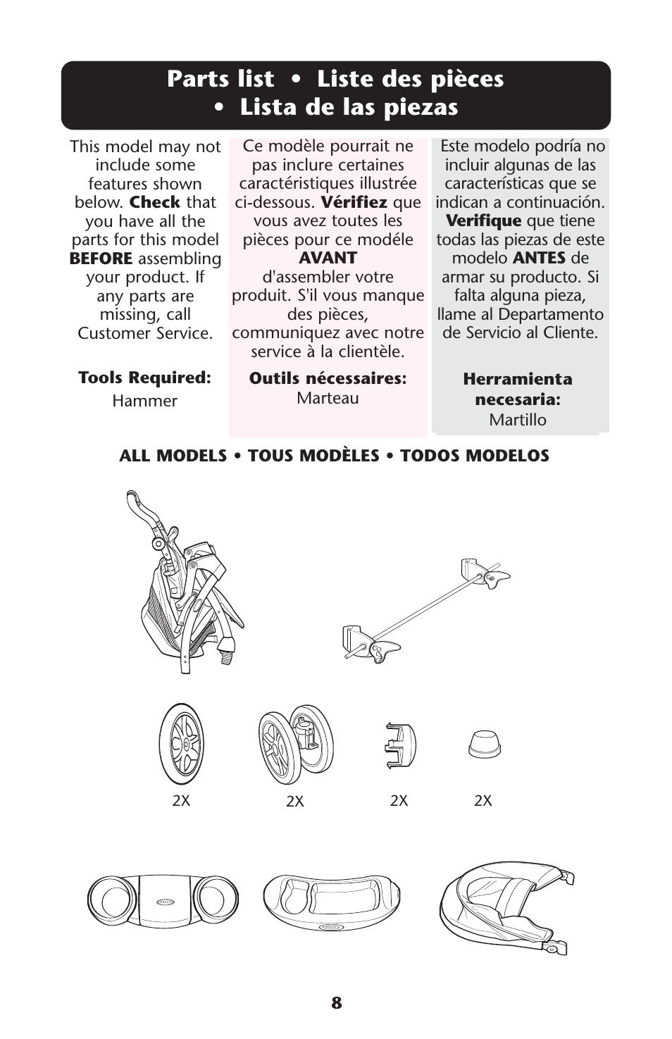 Graco ISPA135AB User Manual | Page 8 / 161