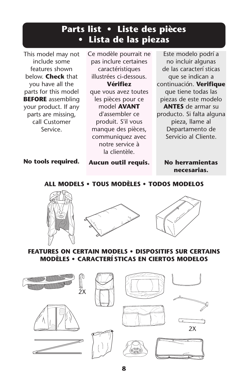Graco ISPP077AB User Manual | Page 8 / 49
