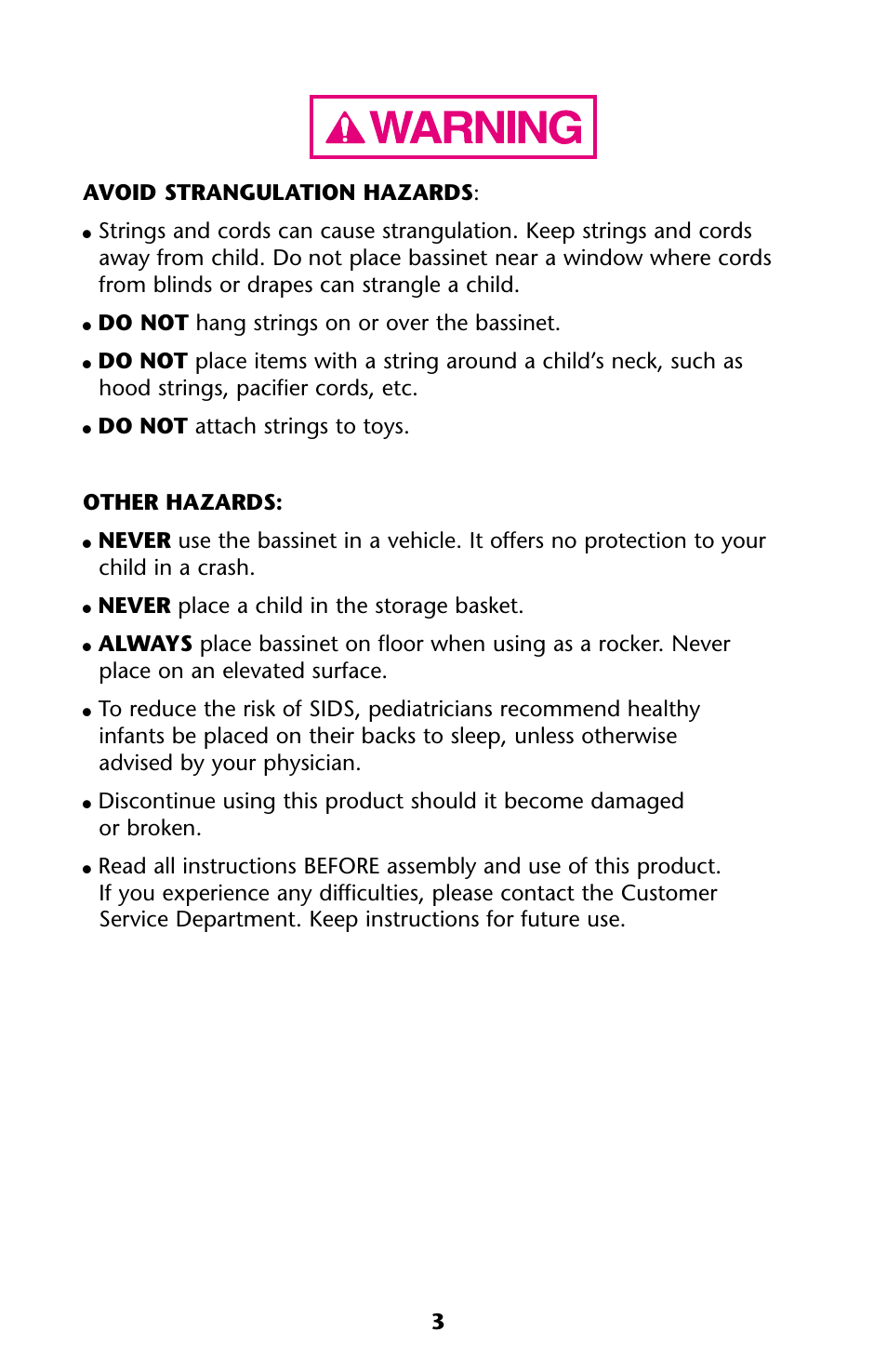 Graco ISPJ002AB User Manual | Page 3 / 44