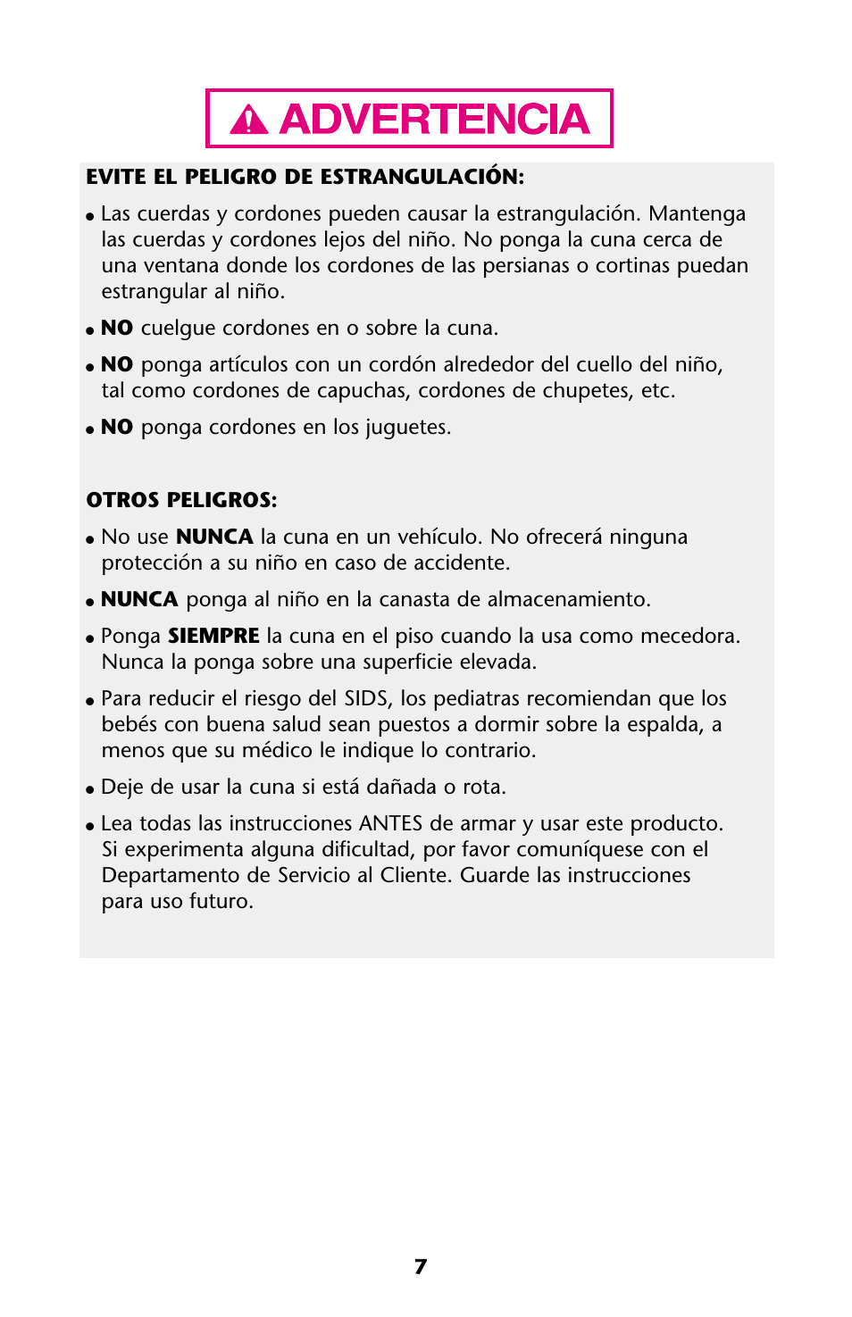 Graco ISPJ002AB User Manual | Page 7 / 44