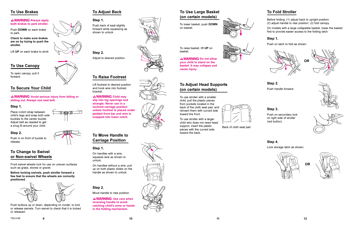 Graco 7500 User Manual | Page 5 / 7