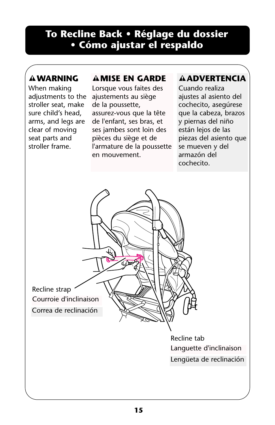 Graco Mosaic User Manual | Page 15 / 32