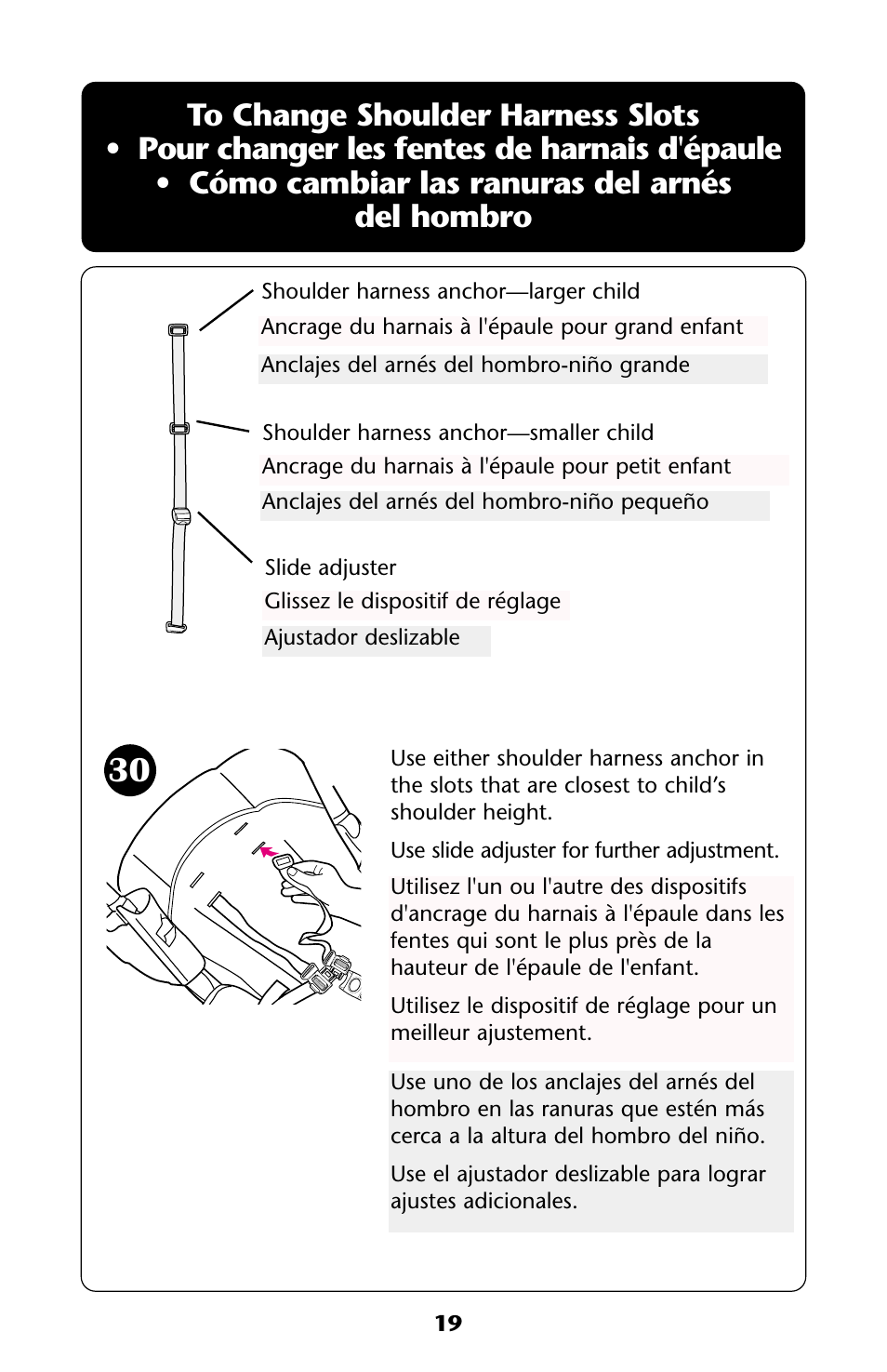 Graco Mosaic User Manual | Page 19 / 32