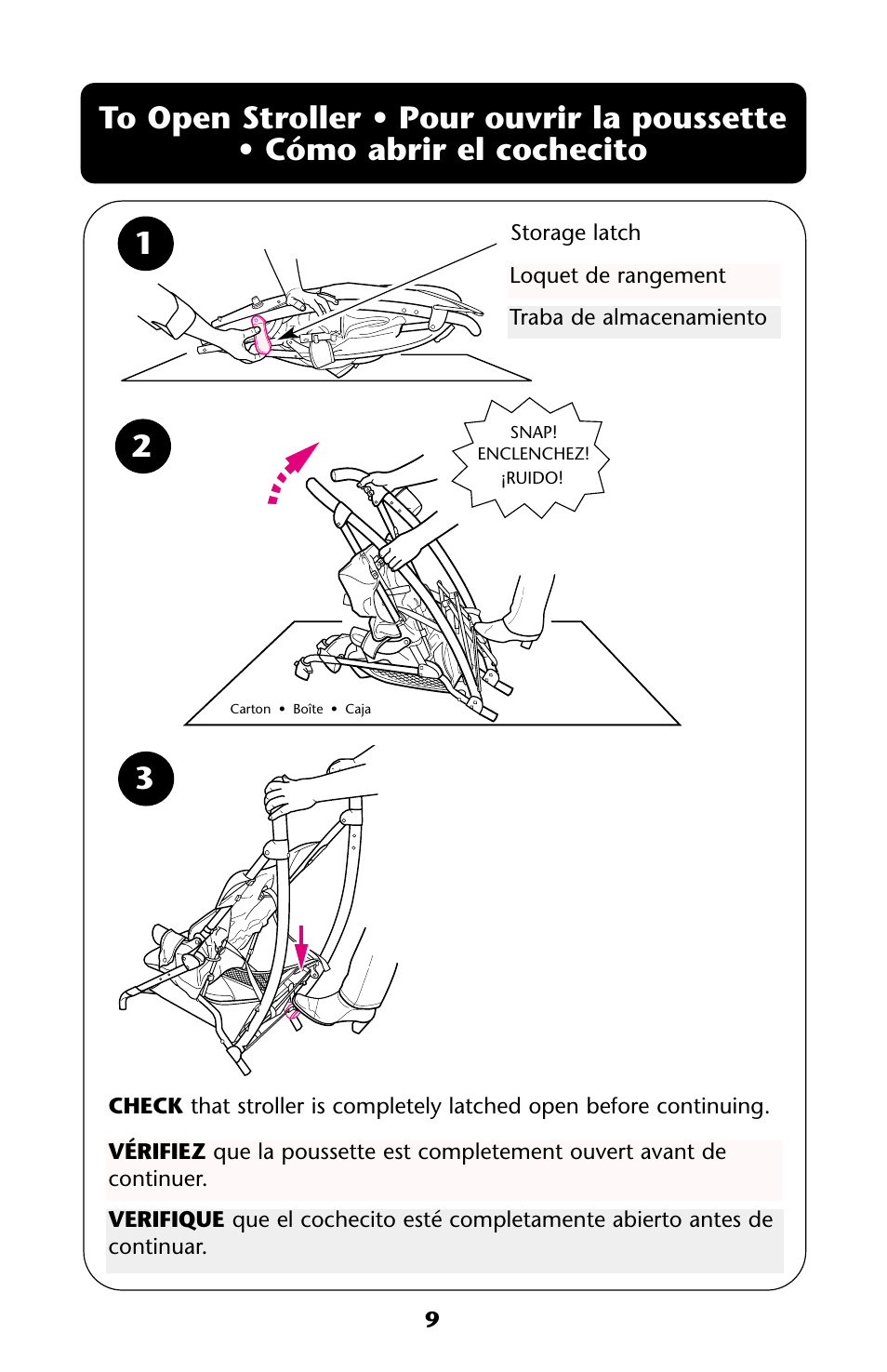 Graco Mosaic User Manual | Page 9 / 32