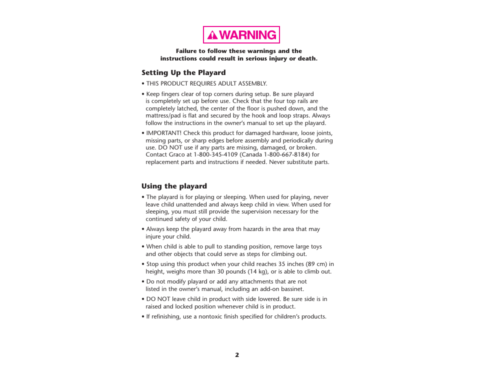 Graco ISPP045AD User Manual | Page 2 / 40