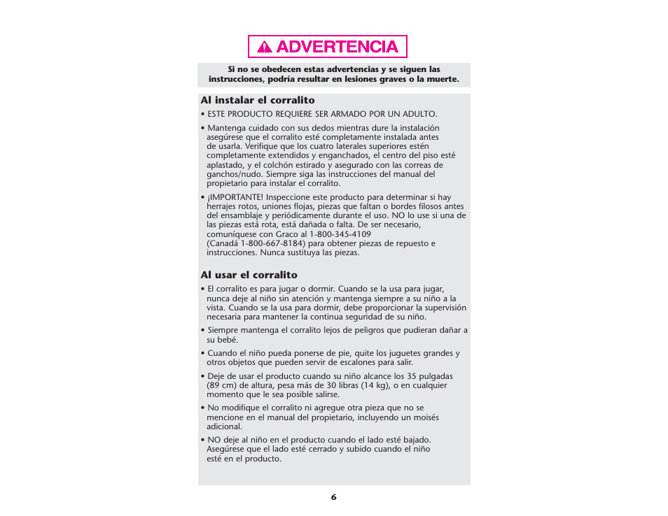 Graco ISPP045AD User Manual | Page 6 / 40