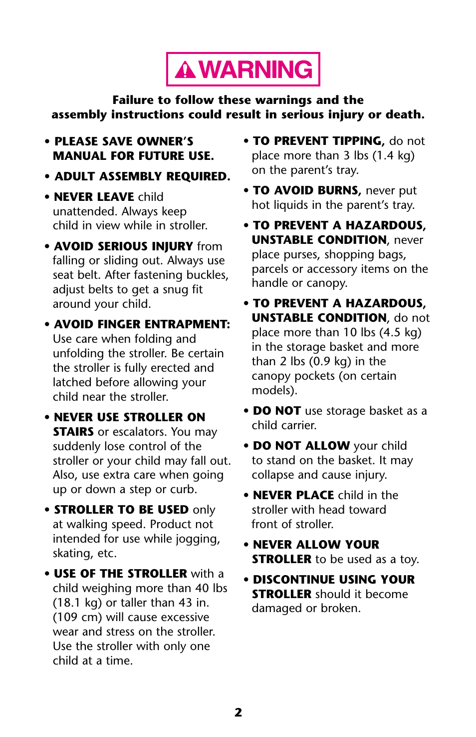 Graco ISPA113AA User Manual | Page 2 / 120