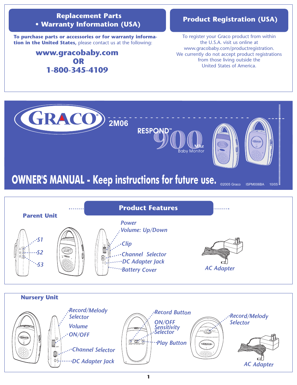 Graco RESPOND 2M06 User Manual | 16 pages