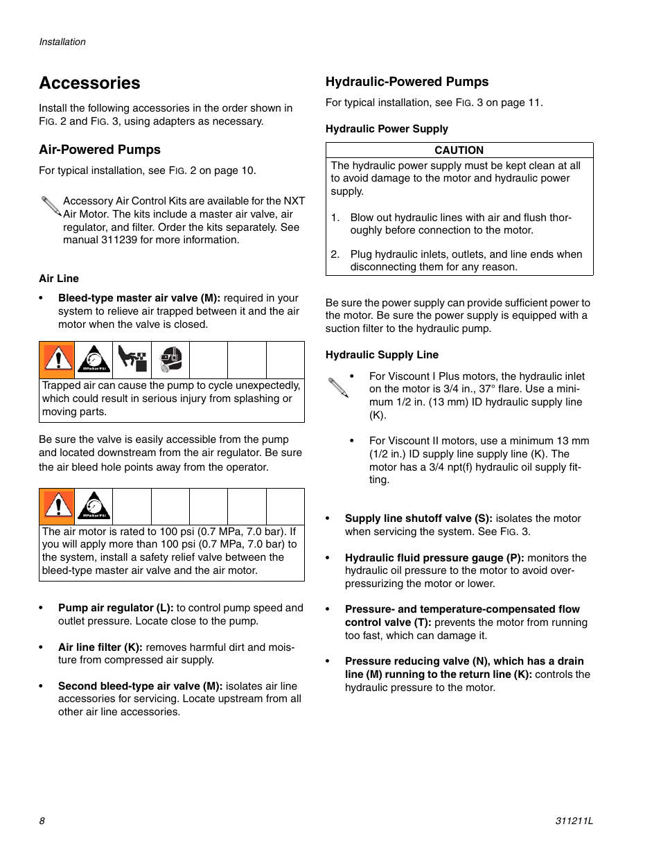 Accessories | Graco HIGH-FLO 311211L User Manual | Page 8 / 30