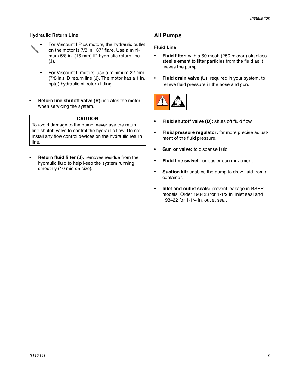 Graco HIGH-FLO 311211L User Manual | Page 9 / 30