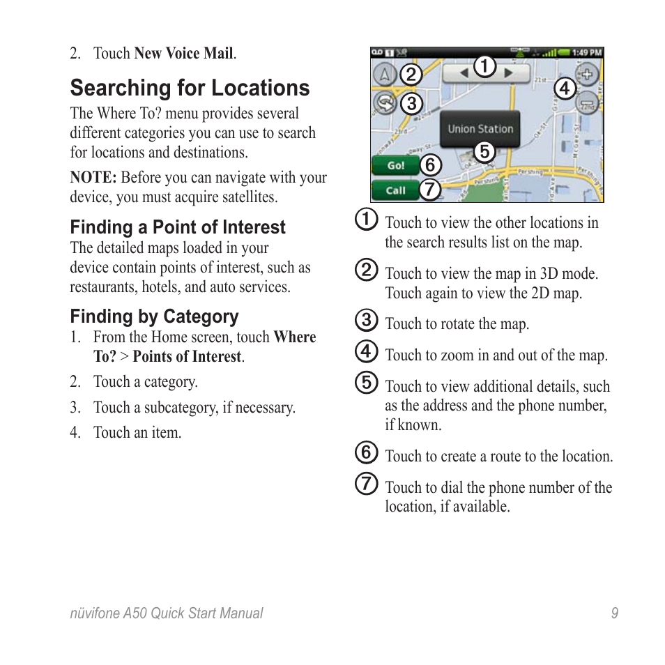 Graco A50 User Manual | Page 9 / 20