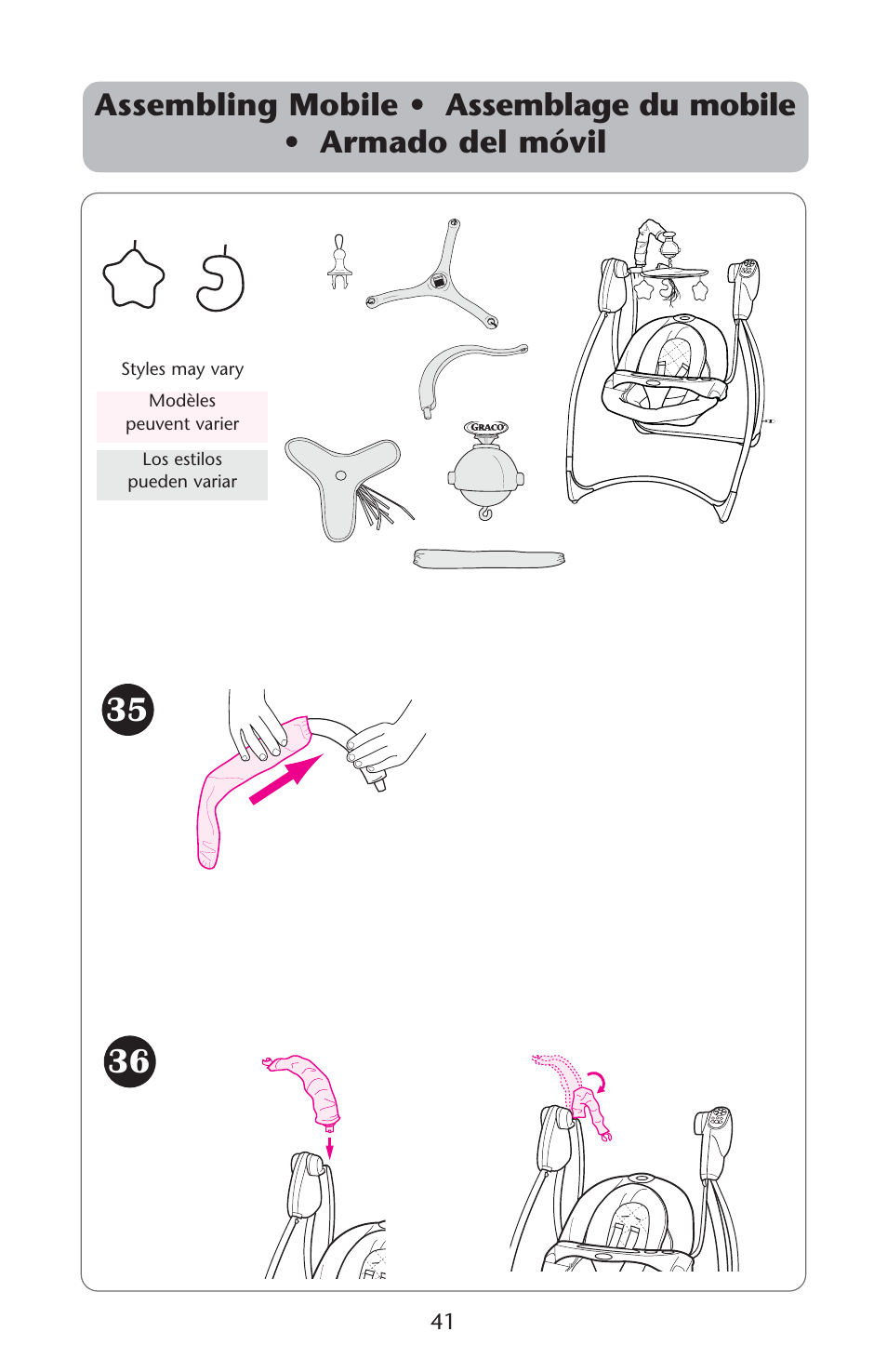 Graco PD107647A User Manual | Page 41 / 52