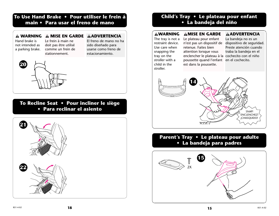 Graco 6211 User Manual | Page 15 / 120