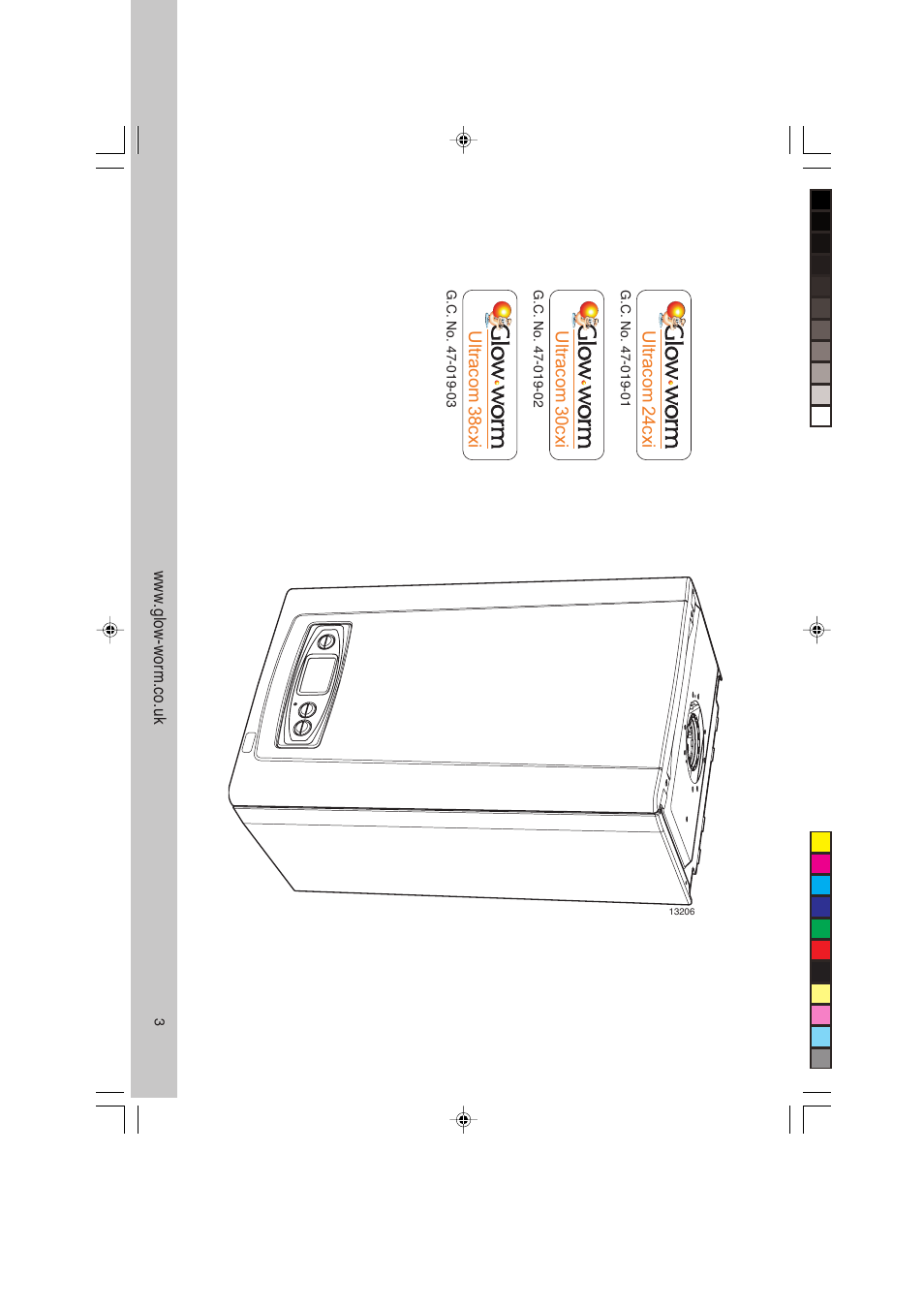 Glowworm Lighting ULTRACOM CXI User Manual | Page 3 / 16