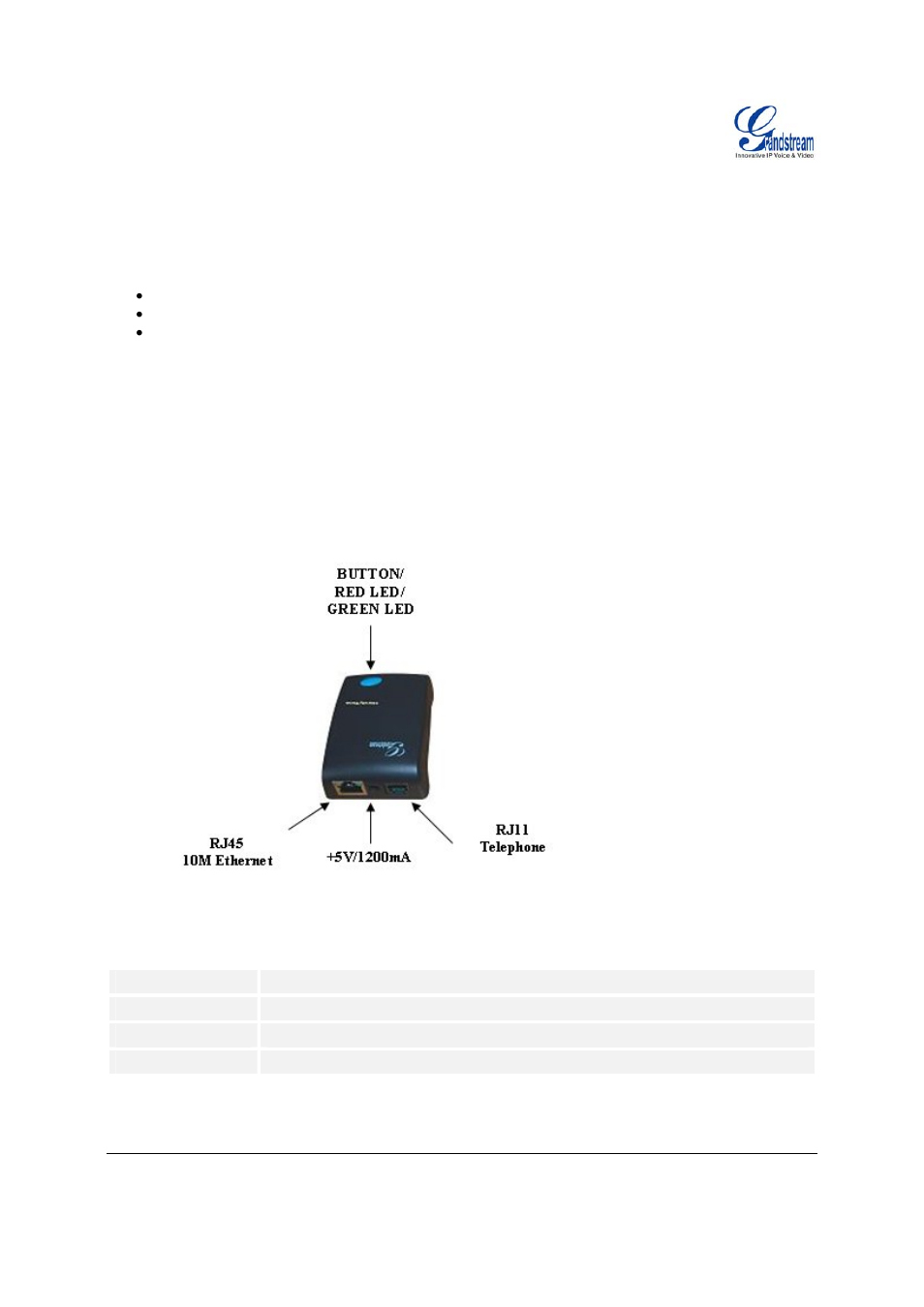 Installation | Grandstream Networks HT-286 User Manual | Page 5 / 28