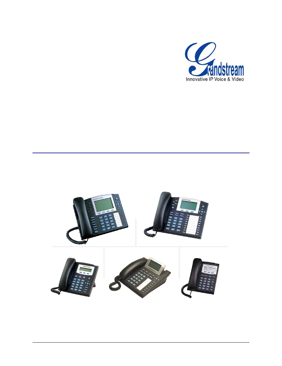 Grandstream Networks ENTERPRISE GXP2020 User Manual | 44 pages
