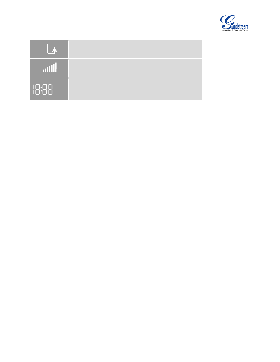 Table 10: gxp keypad buttons | Grandstream Networks ENTERPRISE GXP2020 User Manual | Page 15 / 44