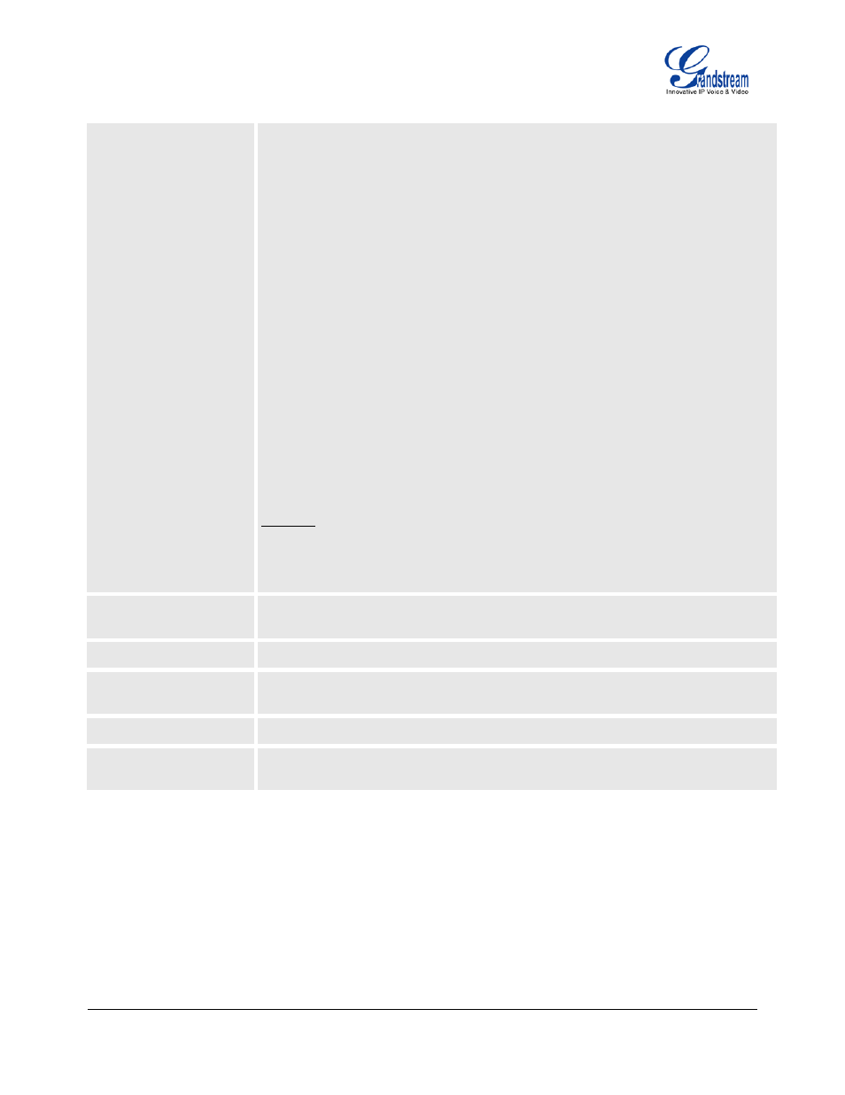 Grandstream Networks ENTERPRISE GXP2020 User Manual | Page 30 / 44