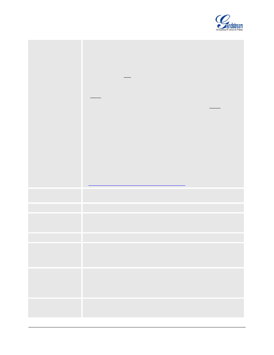 Grandstream Networks ENTERPRISE GXP2020 User Manual | Page 32 / 44
