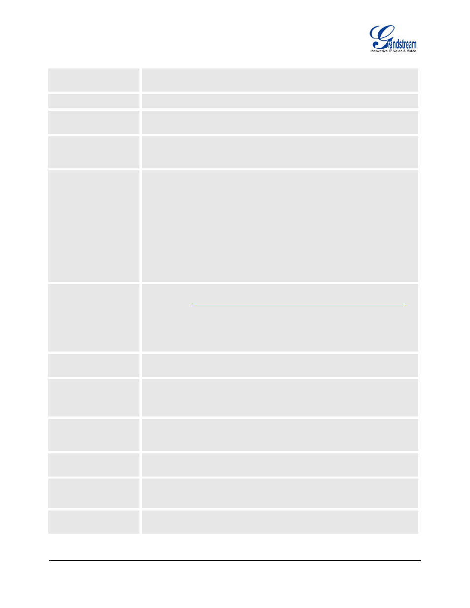 Grandstream Networks ENTERPRISE GXP2020 User Manual | Page 33 / 44