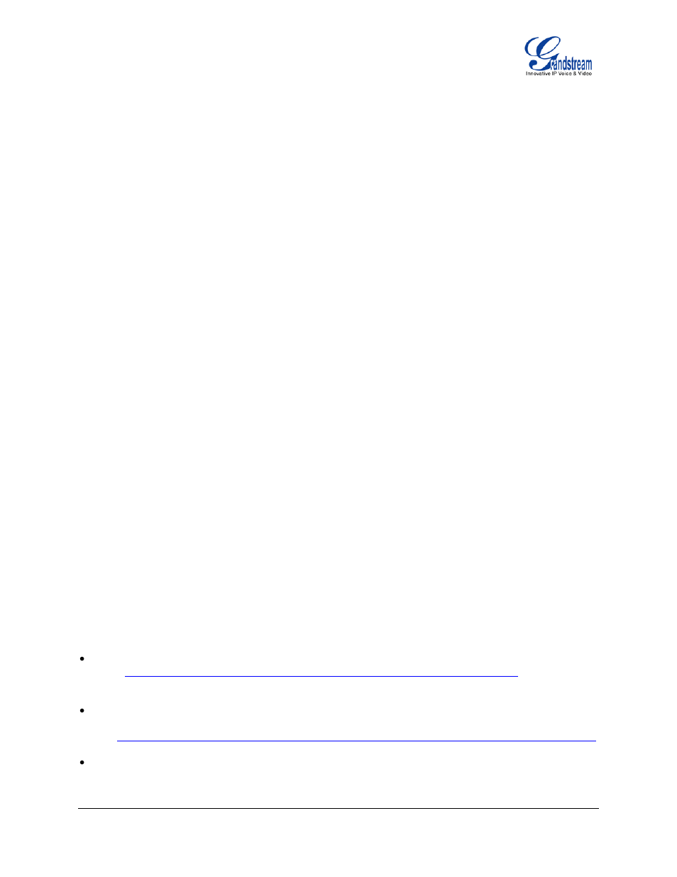 Welcome | Grandstream Networks ENTERPRISE GXP2020 User Manual | Page 4 / 44