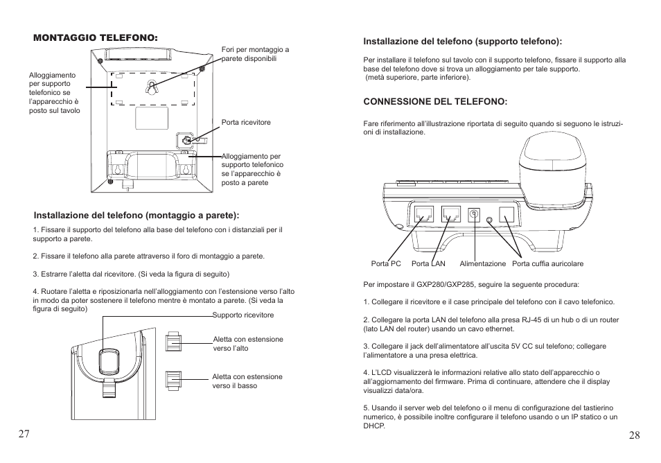 Grandstream Networks GXP285 User Manual | Page 15 / 19