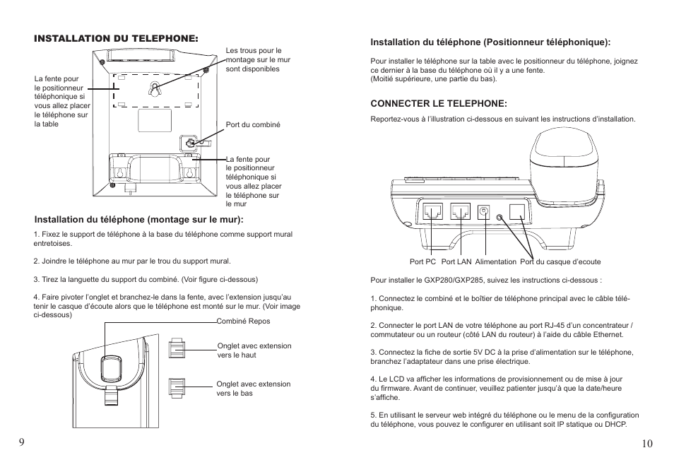 Grandstream Networks GXP285 User Manual | Page 6 / 19