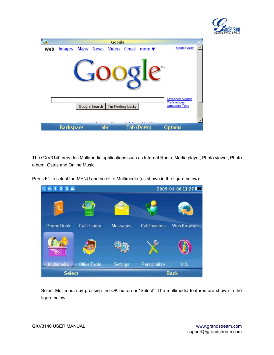 Grandstream Networks GXV3140 User Manual | Page 50 / 81