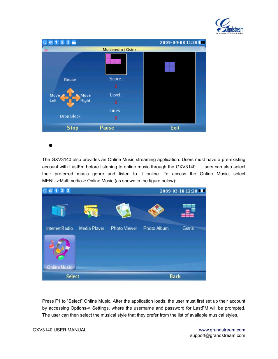 Office tools | Grandstream Networks GXV3140 User Manual | Page 57 / 81