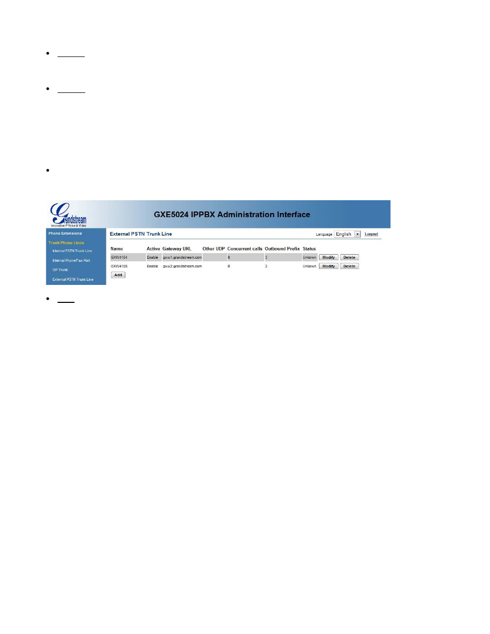 Grandstream Networks GXE502X User Manual | Page 16 / 61