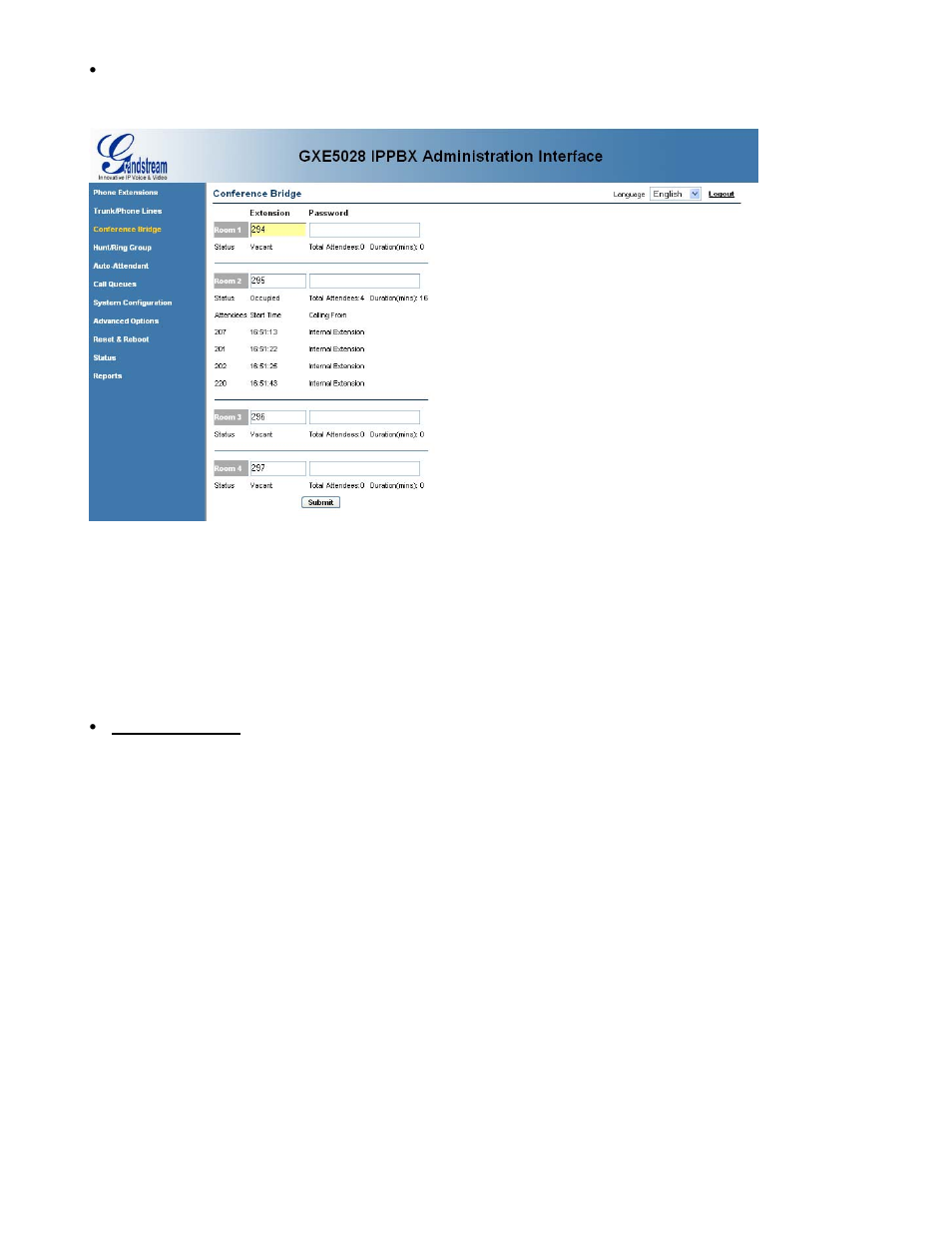 Hunt/ring group configuration | Grandstream Networks GXE502X User Manual | Page 19 / 61