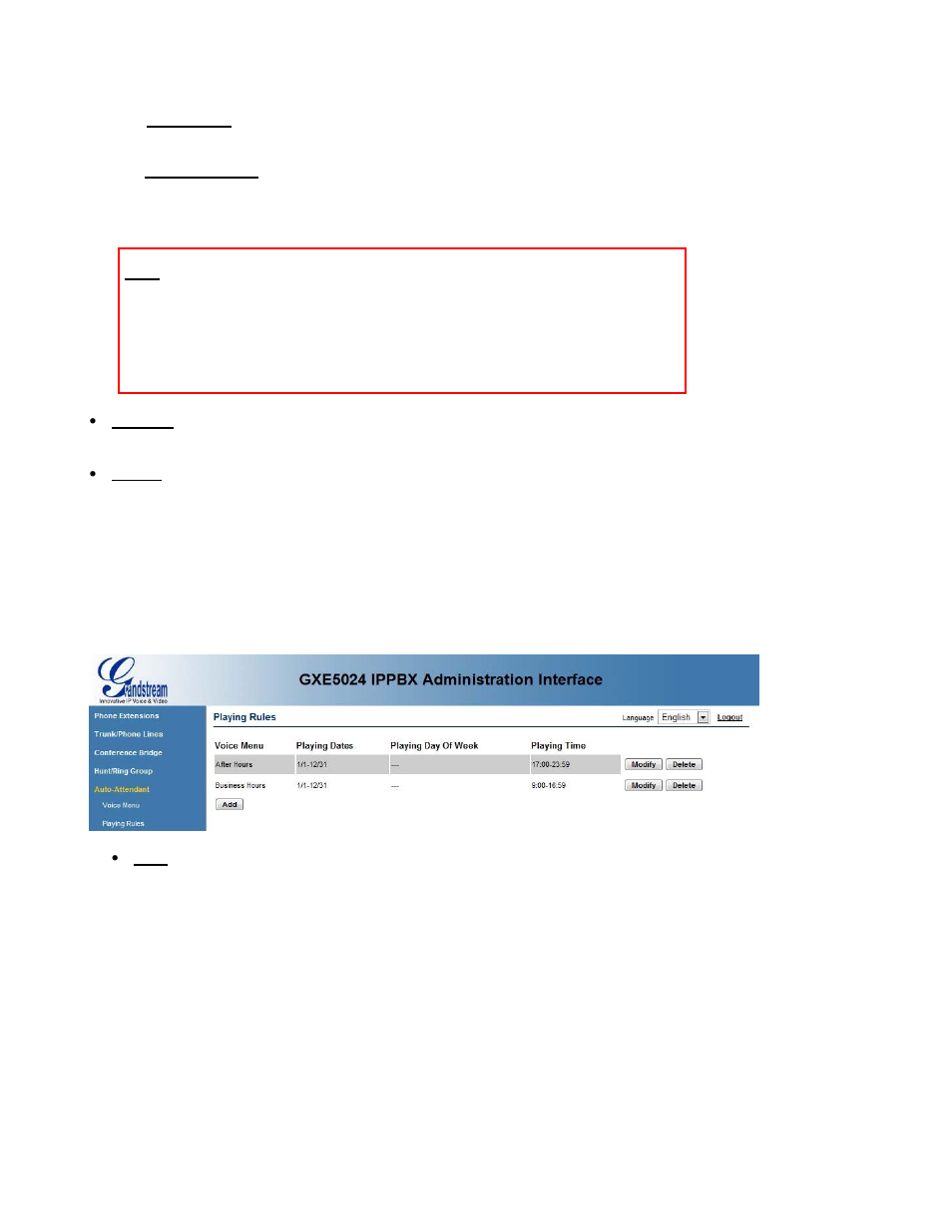 Grandstream Networks GXE502X User Manual | Page 24 / 61